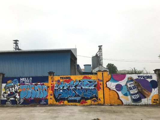 Artist-Grade Water-Based Low Odor Acrylic Graffiti Spray Paint for Versatile Substrates